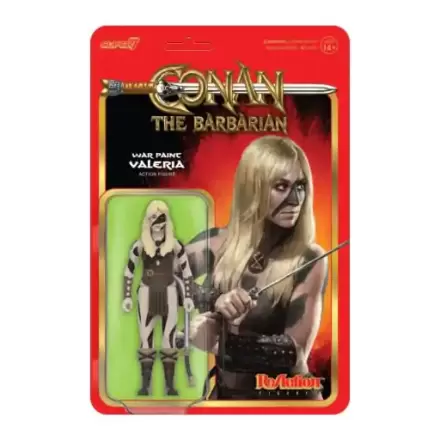 Conan The Barbarian ReAction Akčná figúrka vlna 02 Valeria (Vojnová farba) 10 cm termékfotója