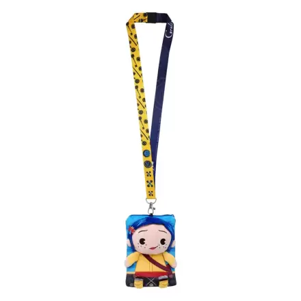 Coraline Lanyard Coraline s držiakom na karty s vreckom produktová fotografia