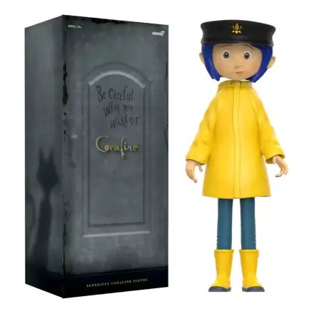 Coraline Supersize Vinyl akčná figúrka Coraline with Hat (Button Eyes) 40 cm termékfotója