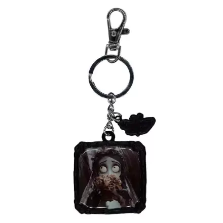 Corpse Bride Metal Keychain Flowers termékfotója