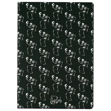 Corpse Bride Softcover zápisník Skeleton ver. A 21 cm produktová fotografia