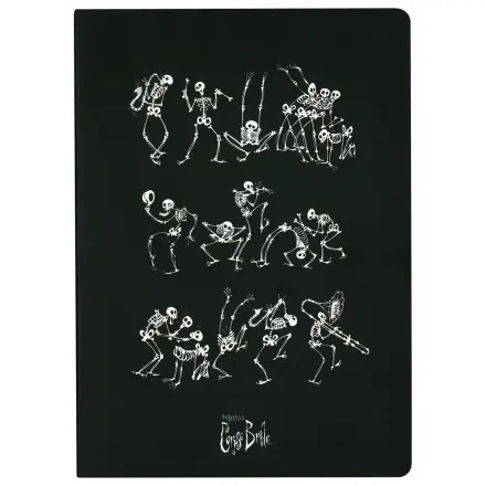 Corpse Bride Mäkká väzba Notebook Skeleton ver. B 21 cm produktová fotografia
