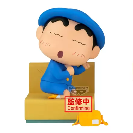 Crayon Shinchan Nakayoshi Memories Let's Go To Kindergarten Shinnosuke figúrka 10cm produktová fotografia