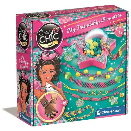Crazy Chic súprava na výrobu priateľských náramkov Creative Set produktová fotografia
