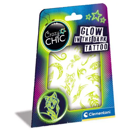 Crazy Chic Glow in the dark tetoválások termékfotója