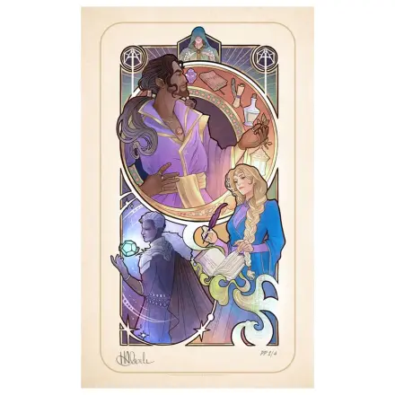 Critical Role Art Print Matthew Mercer: 10th Anniversary Art Nouveau Ilustrácie 46 x 28 cm - nezarámované produktová fotografia