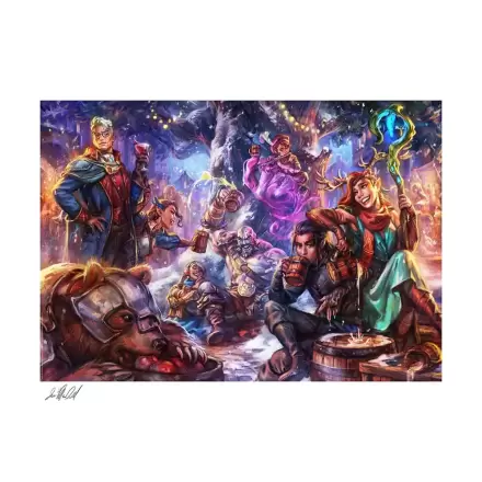 Critical Role Art Print Vox Machina: Winter's Crest at Whitestone 61 x 46 cm - bez rámu produktová fotografia