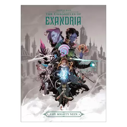 Kniha Critical Role: The Chronicles of Exandria Art Book The Mighty Nein termékfotója