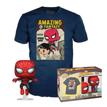 Marvel Spiderman Funko POP! & Tričko Box Komiksové vydanie termékfotója