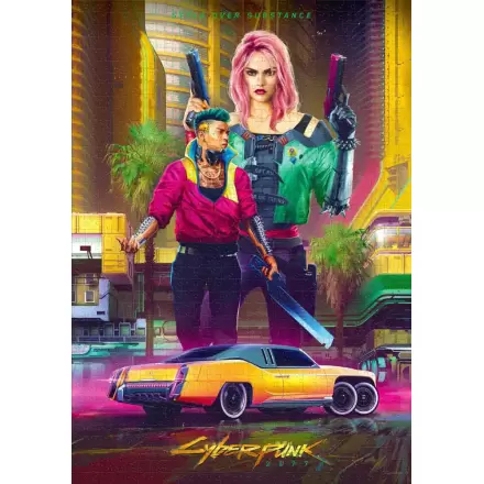 Cyberpunk 2077 Puzzle Kitsch Style (1000 dielikov) produktová fotografia