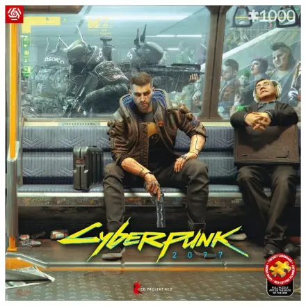 Cyberpunk 2077 Puzzle Metro (1000 kusov) produktová fotografia