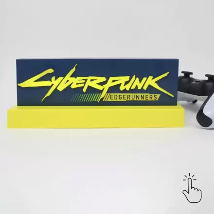 Cyberpunk Edgerunner LED svetelný-Logo 22 cm termékfotója