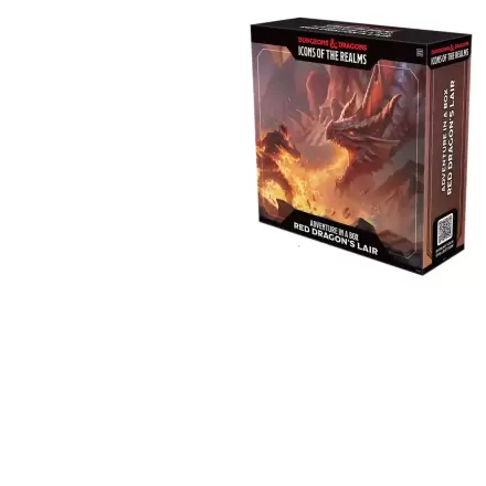 D&D Icons of the Realms pre-painted Miniatures Dobrodružstvo v krabici - Red Dragon's Lair produktová fotografia