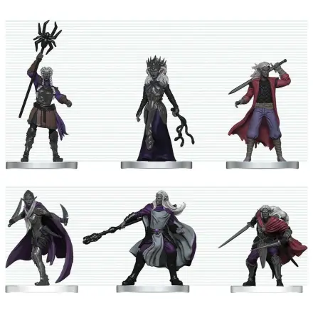 D&D Icons of the Realms Mini figúrky Drow Warband 20 cm produktová fotografia
