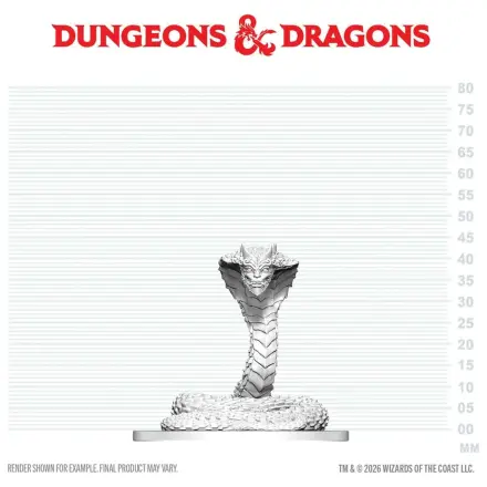 D&D Nolzur's Marvelous Miniatures Mini Figúrka Guardian Naga produktová fotografia