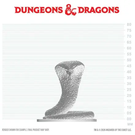 D&D Nolzur's Marvelous Miniatures Mini Figúrka Polárny Had produktová fotografia