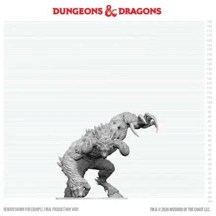 D&D Nolzur's Marvelous Miniatures nenamaľovaná krabicová miniatúra Goristro 15 cm produktová fotografia
