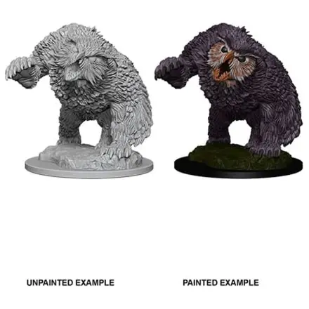 D&D Nolzur's Marvelous Miniatures nenamaľovaná miniatúra Owlbear produktová fotografia