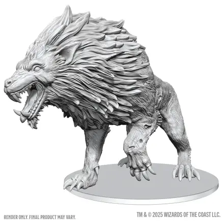 D&D Nolzur's Marvelous Miniatures nenafarbené miniatúry Dire Worg 11 cm produktová fotografia