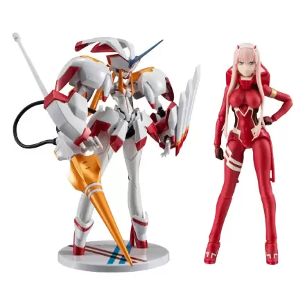 Darling in the Franxx S.H. Figuarts x The Robot Spirits Akčná figúrka Zero Two & Strelizia 5th Anniversary Set 16 cm produktová fotografia