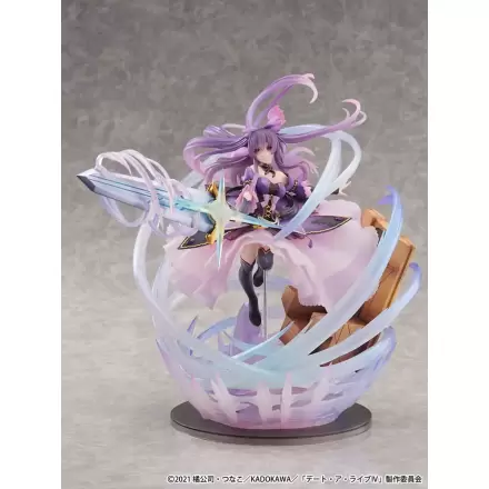 Date A Live IV SHIBUYA SCRAMBLE FIGURE PVC Socha figúrka 1/6 Tohka Yatogami Princess Amethyst Dress Ver. 32 cm termékfotója