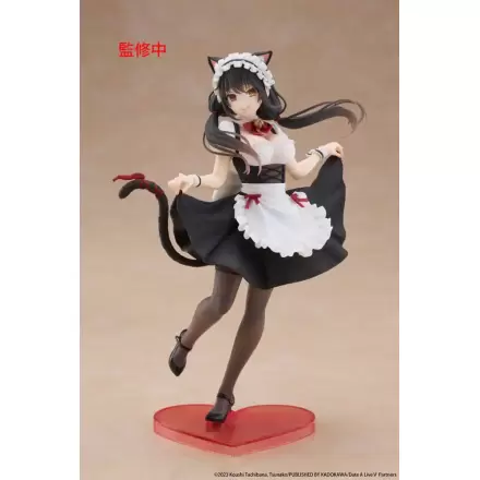 Date A Live V Coreful PVC Socha Kurumi Tokisaki Cat Ear Maid Ver. 18 cm produktová fotografia