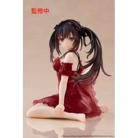 Date A Live V PVC Socha Desktop Cute Figure Kurumi Tokisaki Nightwear Ver. Renewal 13 cm produktová fotografia