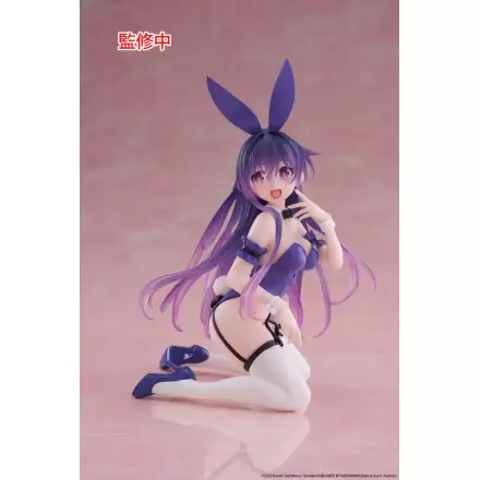 Date A Live V PVC socha Desktop Cute Figure Tohka Yatogami Bunny Ver. 13 cm termékfotója