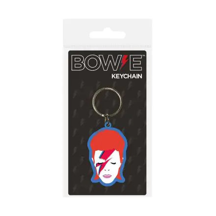 David Bowie gumená kľúčenka Aladdin Sane 6 cm produktová fotografia