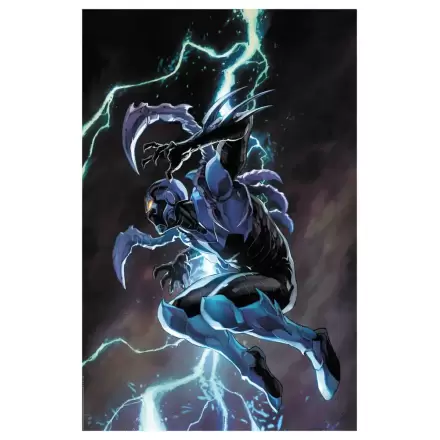 DC Comics Art Print Blue Beetle 41 x 61 cm - bez rámu produktová fotografia