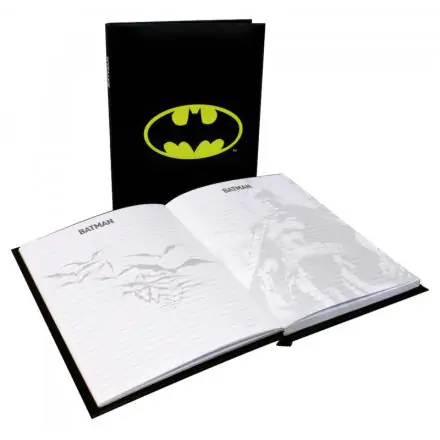 DC Comics Batman logo svetelný zápisník produktová fotografia