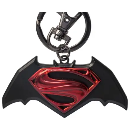 DC Comics Pewter-prívesok na kľúče Batman vs. Superman Logo produktová fotografia