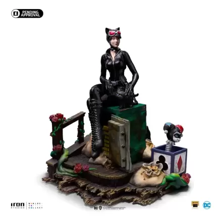 DC Comics Deluxe Art Scale Soška 1/10 Catwoman (Gotham City Sirens) 21 cm termékfotója