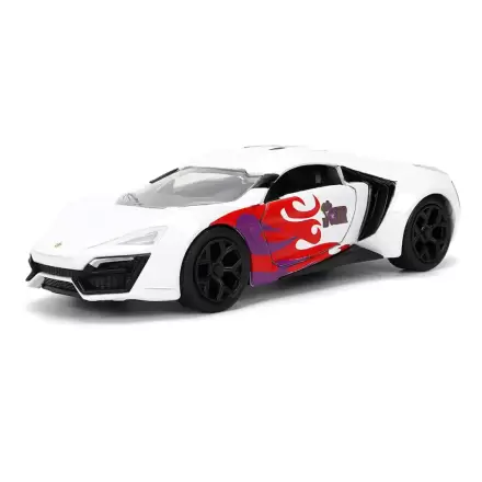 DC Comics Diecast Model 1/32 Lykan Hypersport Joker – odlievaný model produktová fotografia