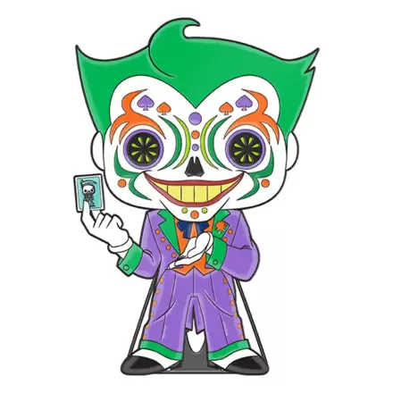 DC Comics DOTD Loungefly POP! Smaltovaný odznak Joker (Svietiaci v tme) 10 cm produktová fotografia