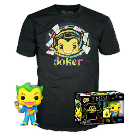 DC Comics Funko POP! figúrka a tričkom Joker exkluzívne termékfotója