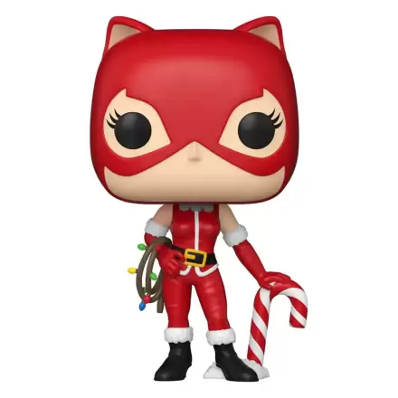 DC Comics Funko POP! Heroes Vinyl figúrka Holiday '24- Catwoman 9 cm termékfotója