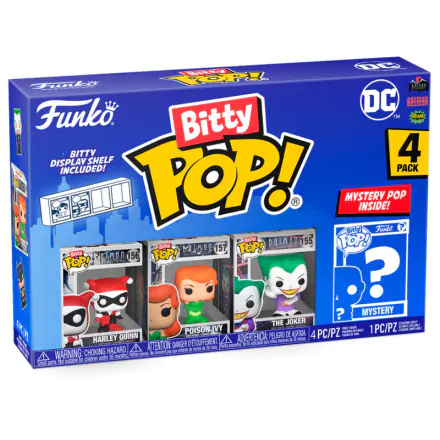 DC Bitty POP! Vinyl figúrka 4-pack Harley Quinn 2,5 palec termékfotója