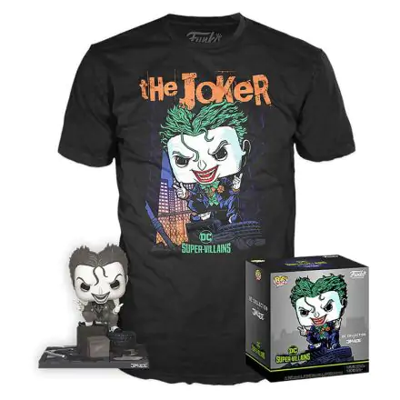 DC Comics figúrka és póló szett Jim Lee Joker 5XL termékfotója