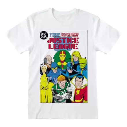 DC Comics T-Shirt League Comic Cover tričko produktová fotografia