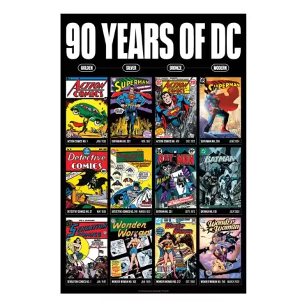 DC Comics Umelecká tlač 90 rokov Limitovaná edícia 42 x 30 cm produktová fotografia
