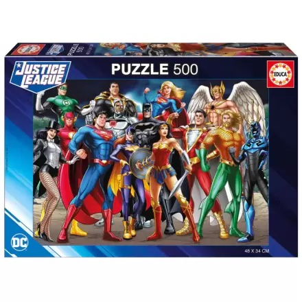 DC Comis Justice League puzzle 500ks produktová fotografia