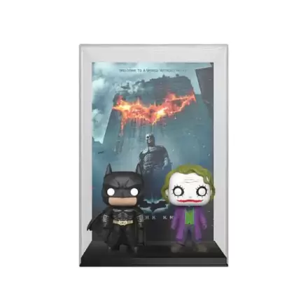 DC POP! Filmový plagát a figúrka The Dark Knight 9 cm termékfotója