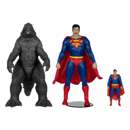 DC Justice League Monsterverse DC Multiverse Akčné figúrky 2-balenie Superman Vs. Godzilla 30 cm produktová fotografia