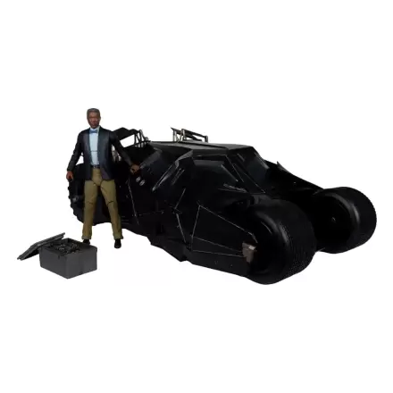 DC Multiverse Vozidlo Tumbler s Lucuis Foxom (The Dark Knight) (Gold Label) 6 cm figura termékfotója