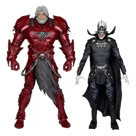 DC Multiverse McFarlane Collector Edition Dvojbalenie akčných figúrok #04 Batman who laughs (Knight Armor) & Merciless (Dark Multiverse) 18 cm produktová fotografia