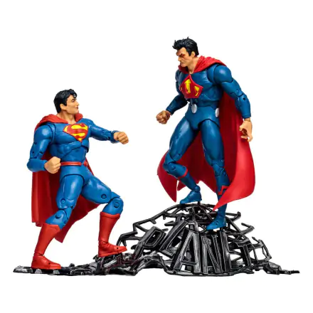 DC Multiverse Multipack Akčná Figúrka Superman vs Superman of Earth-3 (Gold Label) 18 cm produktová fotografia