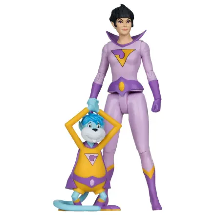 DC Retro Super Friends akčná figúrka Jayna & Gleek (Red Platinum Edition) 15 cm produktová fotografia