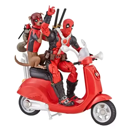 Deadpool Corps Marvel Legends Vozidlo s figúrkou Deadpool so skútrom 15 cm produktová fotografia