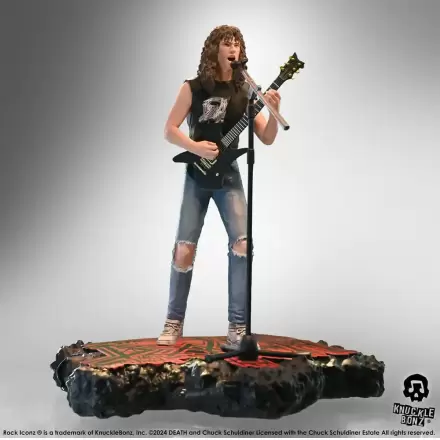 Death Rock Iconz Statue Chuck Schuldiner II 22 cm termékfotója